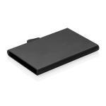 C-Secure aluminium RFID card holder Black