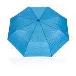 XD Collection 21" Impact AWARE™ 190T mini auto open umbrella Tranquil blue