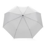 XD Collection 20.5" Impact AWARE™ RPET 190T Pongee bamboo mini umbrella White