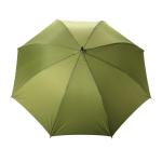 XD Collection 23" Impact AWARE™ RPET 190T auto open bamboo umbrella Green