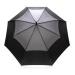 XD Collection 27" Impact AWARE™ RPET 190T auto open stormproof umbrella Anthracite