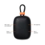 Nordic Drift Titan IP67 wasser-& staubgeschützter 5W-Speaker Schwarz
