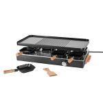 BOSKA Raclette Gourmet Party, 8 Person (EU Type F) Black