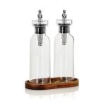 AdHoc Menage AromaPour Öl- und Essigspender-Set 300ml Transparent