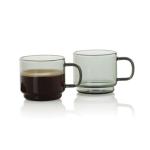AdHoc Impact Espressotassen 70ml, 2er-Set Transparent