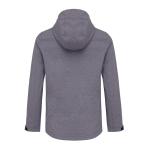 IQONIQ Makalu Damen Softshelljacke aus recyceltem Polyester, Vulkangrau meliert Vulkangrau meliert | XXS