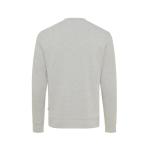 Iqoniq Denali ungefärbt. Rundhals-Sweater aus recycelter BW, Grau meliert Grau meliert | XXS