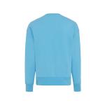Iqoniq Kruger Relax-Rundhals-Sweater aus recycelt. Baumwolle, Ruhiges Blau Ruhiges Blau | XXS