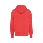 Iqoniq Yoho recycled cotton relaxed hoodie, luscious red Luscious red | XXS