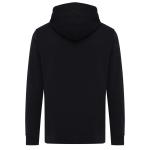Iqoniq Rila lightweight recycled cotton hoodie, black Black | XS