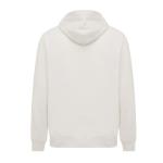 IQONIQ Yengo recycled cotton hoodie with sidepockets, ivory white, pebble gray Ivory white, pebble gray | XXS