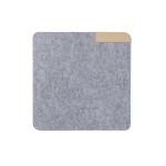 VINGA Albon GRS recycled felt mouse pad Convoy grey