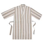 VINGA Ornos GRS hammam robe L/XL, white White, beige
