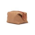 VINGA Sloane toiletry bag RCS recycled polyester Brown