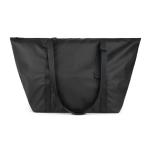 VINGA Livorno Wochenendtasche aus GRS recyceltem Polyester Schwarz
