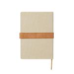 VINGA Bosler Notizbuch aus RCS recyceltem Papier Beige