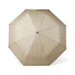 VINGA Bosler AWARE™ recycled pet 21" foldable umbrella Fawn