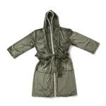 VINGA Louis luxury plush RPET robe size L-XL Green