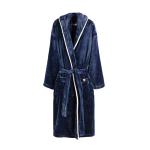 VINGA Louis luxury plush RPET robe size L-XL Navy