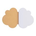 CreaStick Cloud Eco Individueller Haftnotizblock Natur