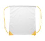 CreaDraw Plus custom drawstring bag White/yellow