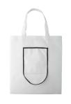 SuboShop Fold B Individuelle Einkaufstasche Weiß/schwarz