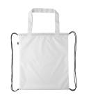 CreaDraw Shop RPET custom drawstring bag Black/white