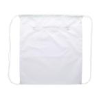 CreaDraw RFID custom drawstring bag White
