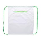 CreaDraw RFID custom drawstring bag Green