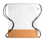CreaDraw Cork custom drawstring bag, nature Nature,white