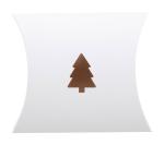 CreaBox Pillow Xmas S Kissenbox Weiß