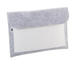 CreaFelt Laptop Individuelle Laptoptasche Weiß/grau