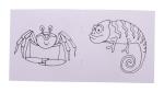 ColoBook custom colouring booklet, animals White