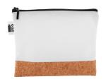 CreaBeauty Cork M RPET Individuelle Kosmetiktasche, natur Natur,schwarz