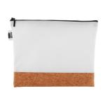 CreaBeauty Cork L RPET Individuelle Kosmetiktasche, natur Natur,schwarz