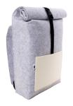 CreaFelt Back custom backpack White/grey