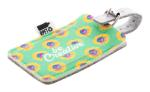 CreaFelt Tag custom RPET luggage tag White/grey