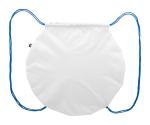 CreaDraw Circle custom drawstring bag Blue/white