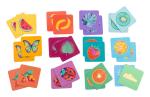Minimor Creative Individuelles Memory-Spiel Weiß