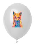 CreaBalloon Luftballon, pastell Weiß