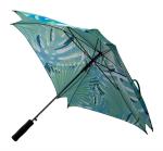 CreaRain Square custom umbrella White