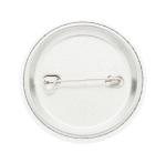 PinBadge Mini Button-Anstecker Weiß/silber