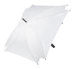 CreaRain Square RPET individueller Regenschirm Weiß