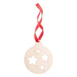 TreeCard Christmas card, ball Nature blue