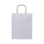 Papbag S Papiergeschenktasche, klein Weiß