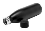 Toppen Edelstahl-Trinkflasche Schwarz