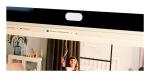 Wibix antibacterial webcam blocker White
