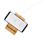 Restix Wireless-Charger/Handyhalter Natur