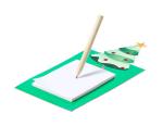 Clemen magnetic notepad Green