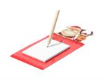 Larry magnetic notepad Red